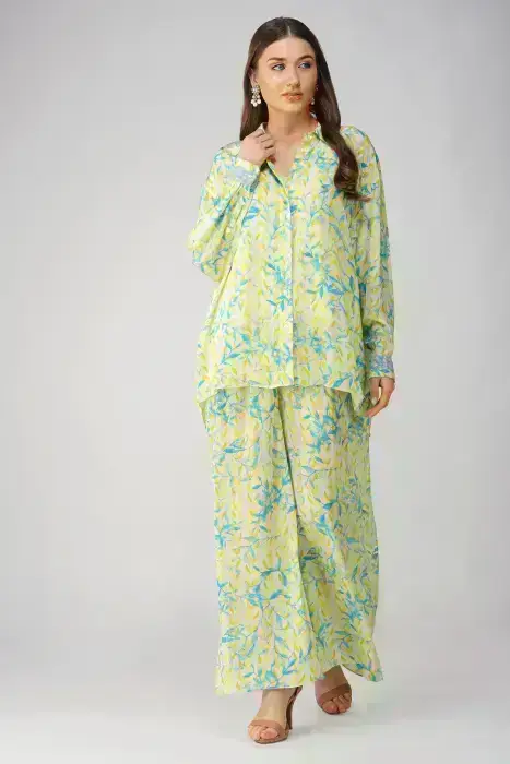 YELLOW LEAF CO-ORD SET